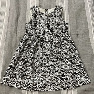 Baby Gap Corduroy Leopard Print Dress